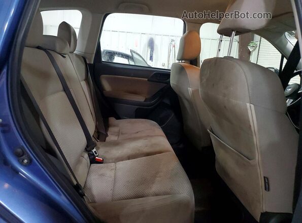 JF2SJABCXJH422025 2018 SUBARU FORESTER Синий Вид задних сидений