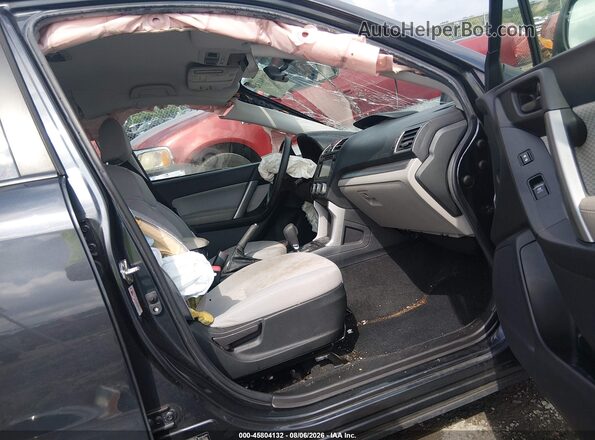 JF2SJABCXJH603044 2018 SUBARU FORESTER Dark Blue Widok wnętrza z przodu