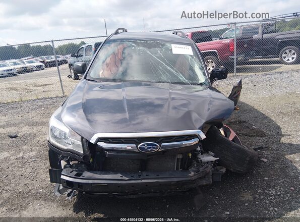 JF2SJABCXJH603044 2018 SUBARU FORESTER Dark Blue Widok zestawu wskaźników
