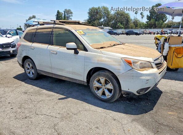 JF2SJADC0GH410696 2016 SUBARU FORESTER White Przód prawy