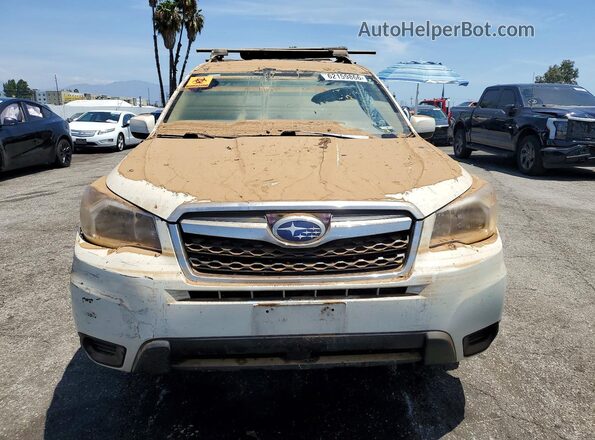 JF2SJADC0GH410696 2016 SUBARU FORESTER White Widok z przodu