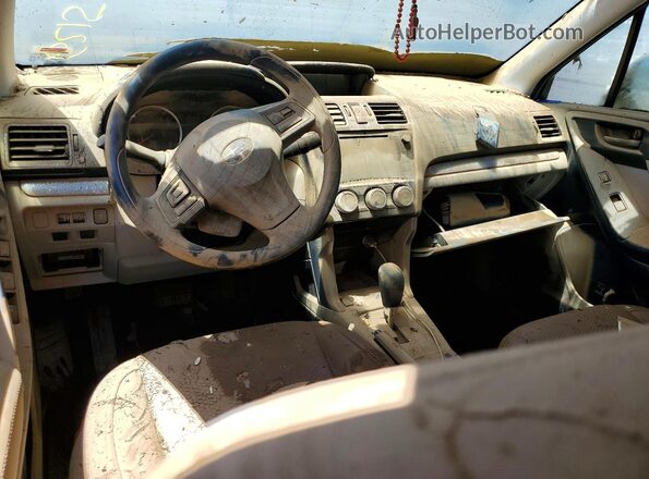 JF2SJADC0GH410696 2016 SUBARU FORESTER White Widok deski rozdzielczej