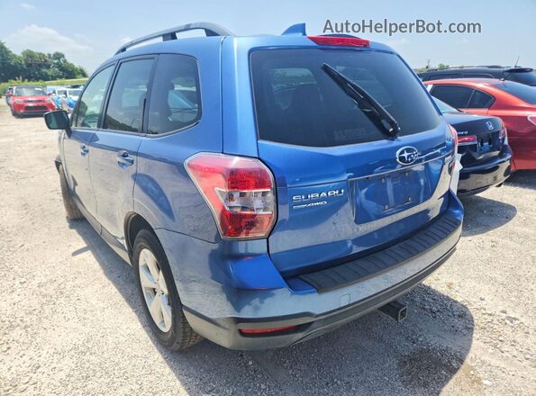JF2SJADC0GH487035 2016 SUBARU FORESTER Blue Հետևի ձախ
