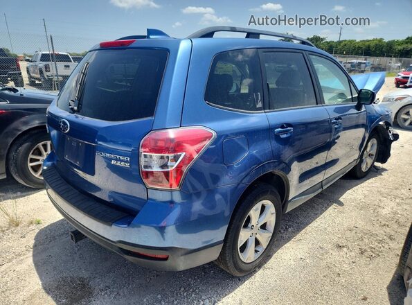 JF2SJADC0GH487035 2016 SUBARU FORESTER Blue Հետևի աջ