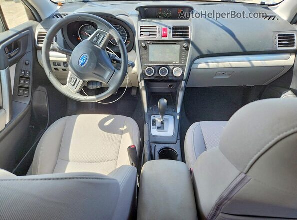 JF2SJADC0GH487035 2016 SUBARU FORESTER Blue Առջևի վահանակի տեսք