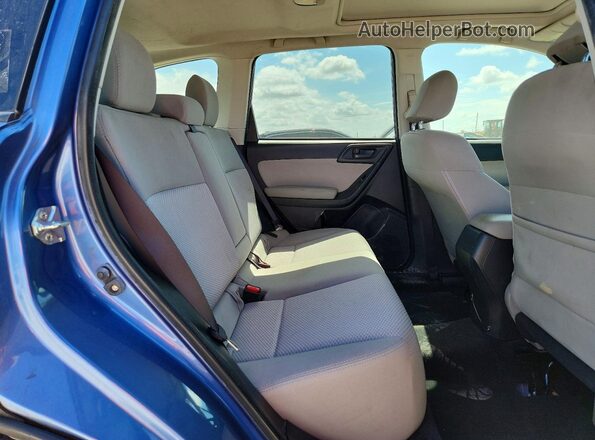 JF2SJADC0GH487035 2016 SUBARU FORESTER Blue Սալոնի հետևի տեսք