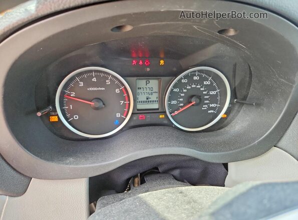 JF2SJADC0GH487035 2016 SUBARU FORESTER Blue Սարքավորումների վահանակի տեսք