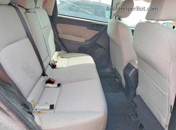 JF2SJADC0GH517179 2016 SUBARU FORESTER Charcoal Rear interior view