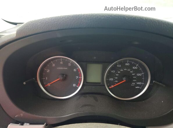 JF2SJADC0GH517179 2016 SUBARU FORESTER Charcoal Instrument cluster view
