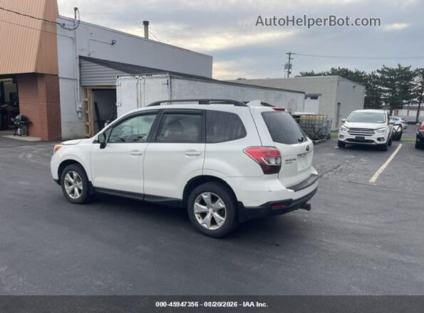JF2SJADC0GH524259 2016 SUBARU FORESTER White Задня ліва чверть