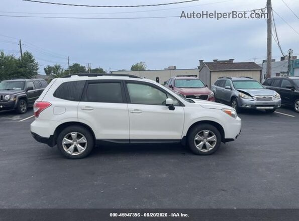 JF2SJADC0GH524259 2016 SUBARU FORESTER White Вид щитка приладів