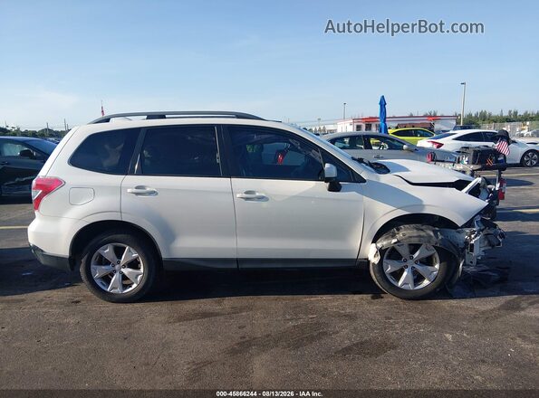 JF2SJADC0GH536315 2016 SUBARU FORESTER White Vista del cuadro de instrumentos
