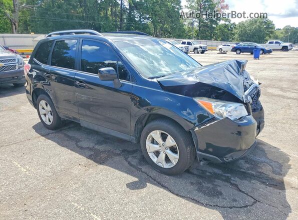 JF2SJADC0GH556208 2016 SUBARU FORESTER Black Առջևի աջ