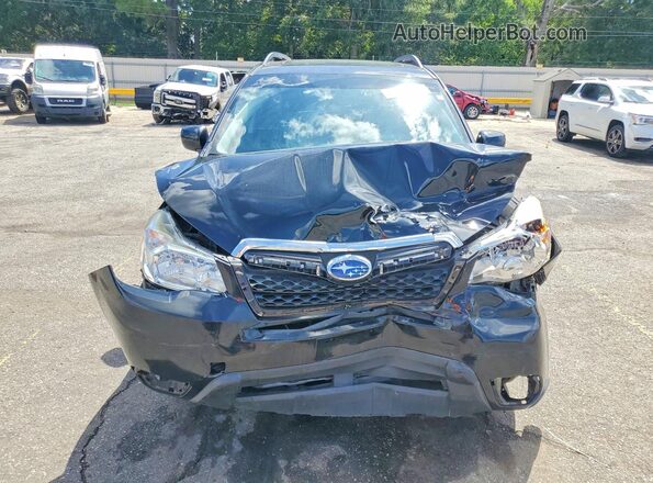 JF2SJADC0GH556208 2016 SUBARU FORESTER Black Դիմացի տեսք