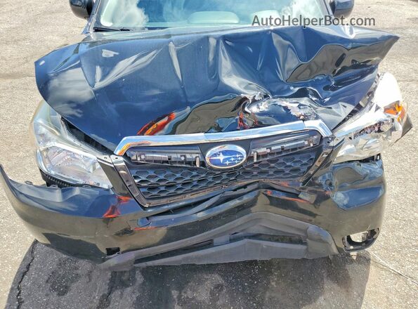 JF2SJADC0GH556208 2016 SUBARU FORESTER Black Շարժիչի բաժամունքի տեսք