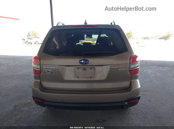 JF2SJADC1GH449393 2016 SUBARU FORESTER Beige 