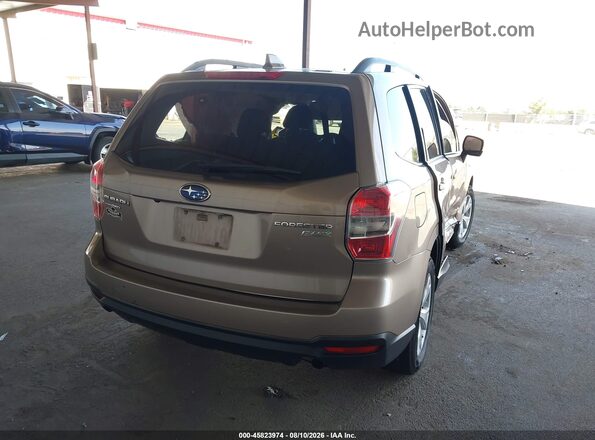 JF2SJADC1GH449393 2016 SUBARU FORESTER Beige Задня права чверть