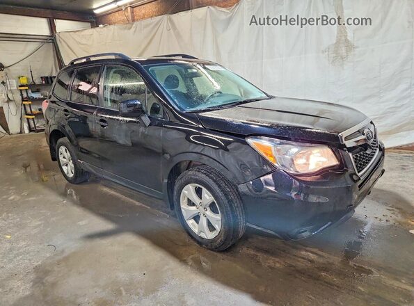 JF2SJADC1GH464279 2016 SUBARU FORESTER Black Front right