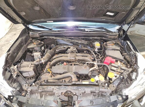 JF2SJADC1GH464279 2016 SUBARU FORESTER Black Engine compartment view