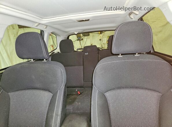JF2SJADC1GH464279 2016 SUBARU FORESTER Black Rear seats view