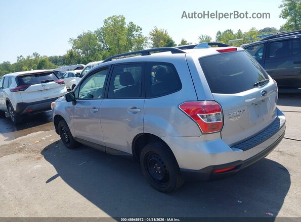JF2SJADC1GH540955 2016 SUBARU FORESTER Silver Հետևի ձախ