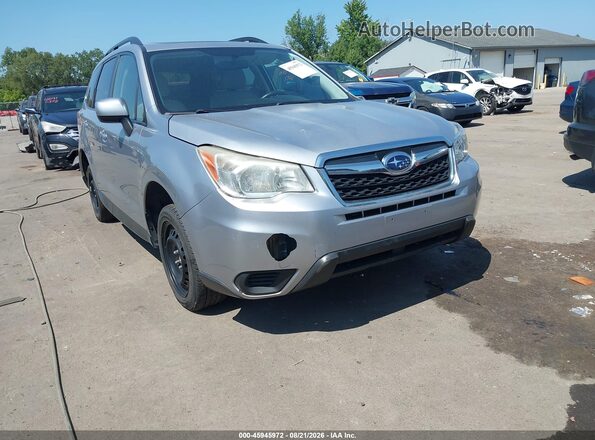 JF2SJADC1GH540955 2016 SUBARU FORESTER Silver Դիմացի տեսք