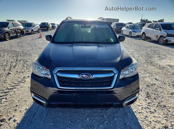 JF2SJADC1JH516680 2018 SUBARU FORESTER Черный Вид спереди
