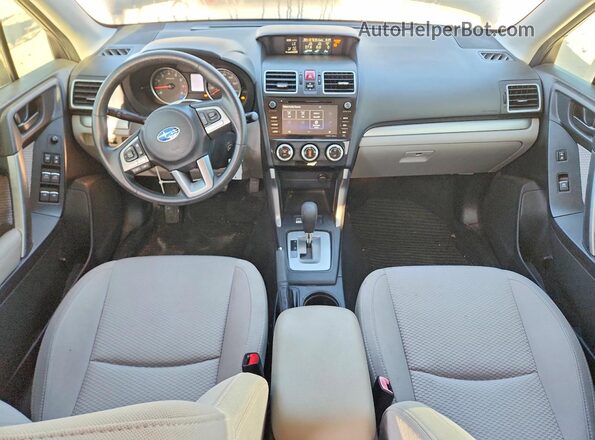JF2SJADC1JH516680 2018 SUBARU FORESTER Черный Вид панели приборов