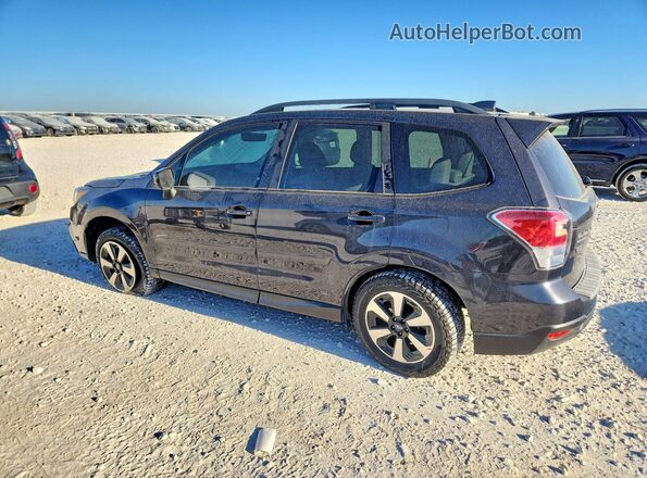 JF2SJADC1JH516680 2018 SUBARU FORESTER Черный Задняя левая четверть