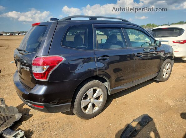 JF2SJADC2GG517657 2016 SUBARU FORESTER Charcoal Задня права чверть