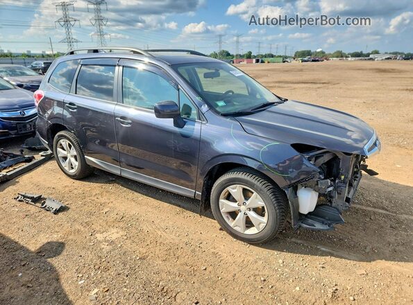 JF2SJADC2GG517657 2016 SUBARU FORESTER Charcoal Передня права чверть