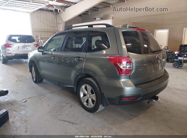 JF2SJADC2GH494598 2016 SUBARU FORESTER Green Задня ліва чверть