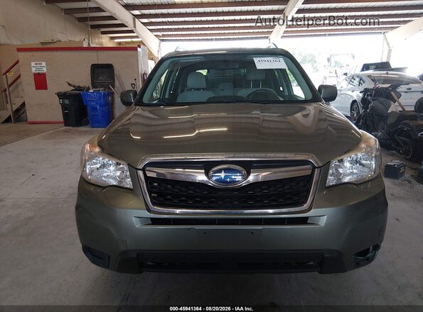 JF2SJADC2GH494598 2016 SUBARU FORESTER Green Вид щитка приладів