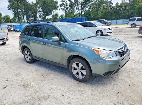 JF2SJADC2GH504238 2016 SUBARU FORESTER Teal Przód prawy