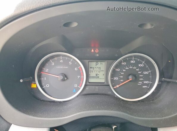 JF2SJADC2GH504238 2016 SUBARU FORESTER Teal Widok zestawu wskaźników