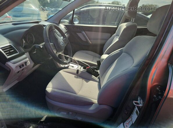 JF2SJADC2GH504238 2016 SUBARU FORESTER Teal Widok wnętrza z przodu