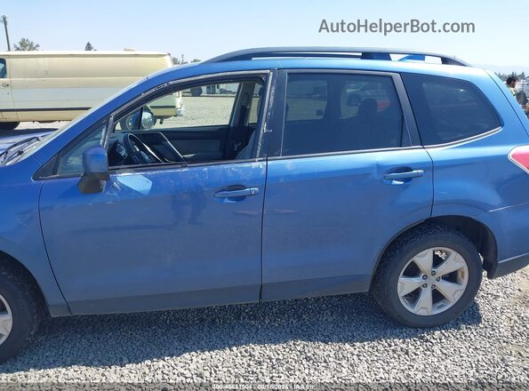 JF2SJADC2GH521587 2016 SUBARU FORESTER Blue Front view