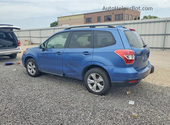 JF2SJADC3GH410403 2016 SUBARU FORESTER Blue Հետևի ձախ
