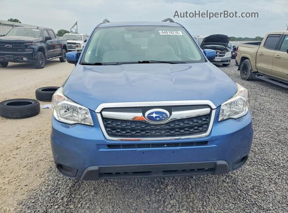 JF2SJADC3GH410403 2016 SUBARU FORESTER Blue Դիմացի տեսք