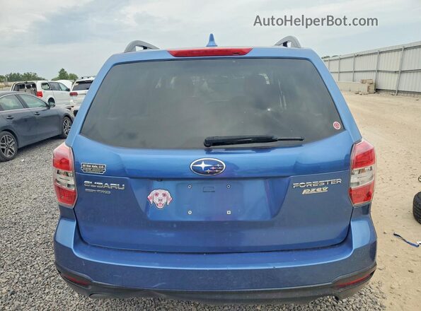 JF2SJADC3GH410403 2016 SUBARU FORESTER Blue Հետևի տեսք