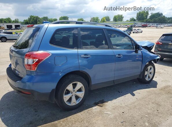 JF2SJADC3GH419120 2016 SUBARU FORESTER Blue Tył prawy
