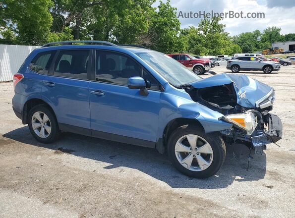 JF2SJADC3GH419120 2016 SUBARU FORESTER Blue Przód prawy