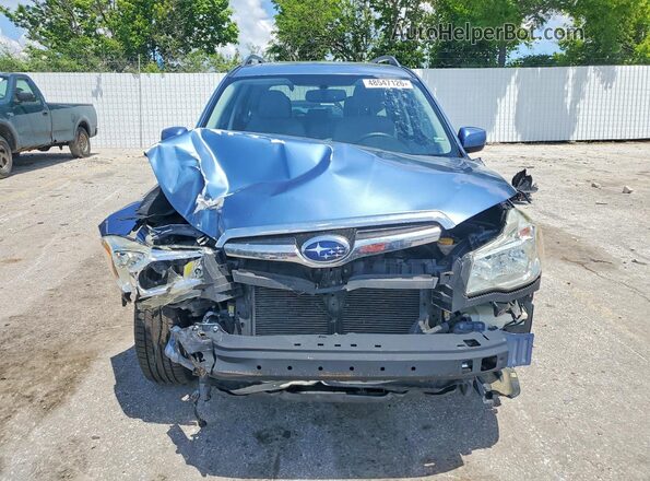 JF2SJADC3GH419120 2016 SUBARU FORESTER Blue Widok z przodu