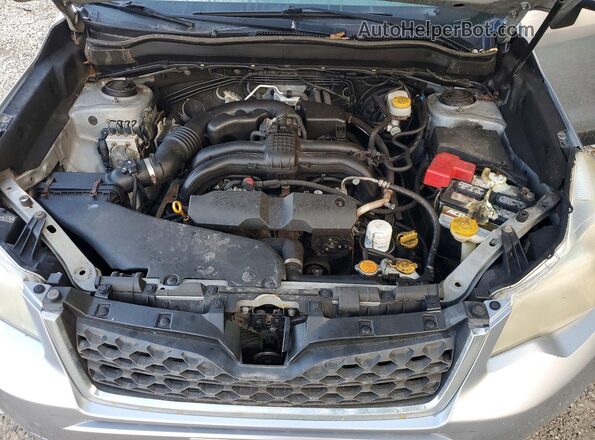 JF2SJADC3GH438301 2016 SUBARU FORESTER Серебряный Вид подкапотного пространства