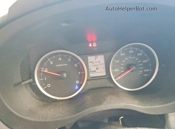 JF2SJADC3GH438301 2016 SUBARU FORESTER Серебряный Вид щитка приборов