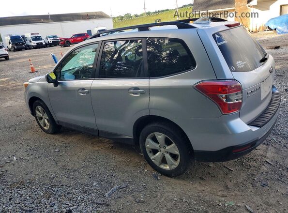 JF2SJADC3GH438301 2016 SUBARU FORESTER Серебряный Задняя левая четверть