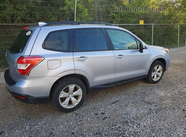 JF2SJADC3GH438301 2016 SUBARU FORESTER Серебряный Задняя правая четверть