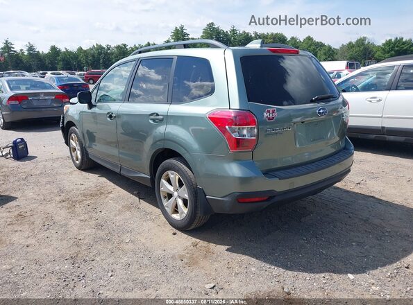 JF2SJADC3GH494612 2016 SUBARU FORESTER Green Trasero izquierdo
