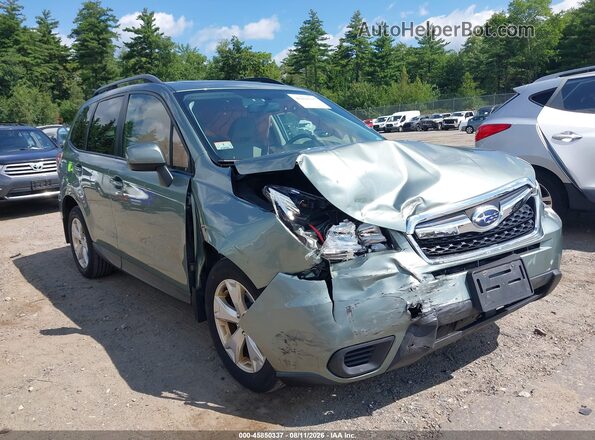 JF2SJADC3GH494612 2016 SUBARU FORESTER Green Vista frontal