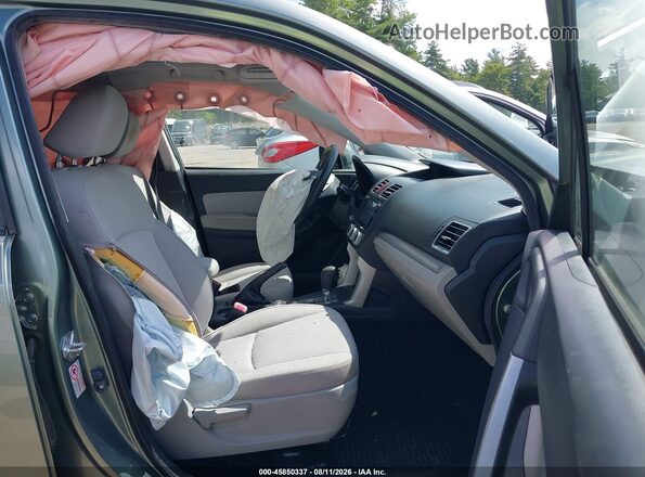 JF2SJADC3GH494612 2016 SUBARU FORESTER Green Vista interior delantera